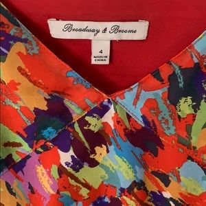 Broadway and Broome Silk Dress